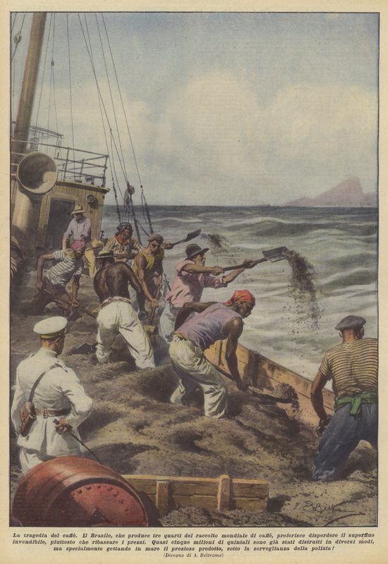 A tragédia do café de Achille Beltrame