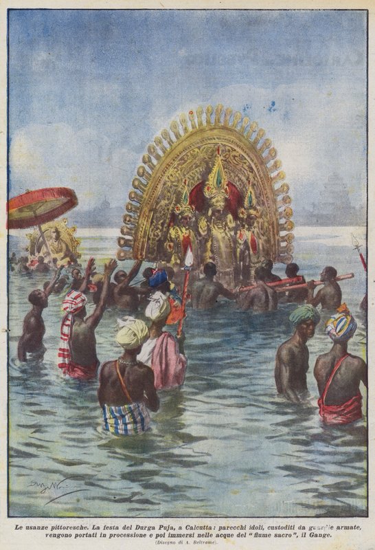 Os costumes pitorescos de Achille Beltrame