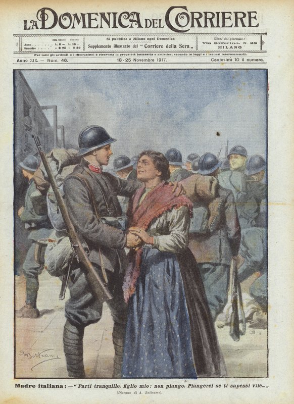 Mãe italiana de Achille Beltrame