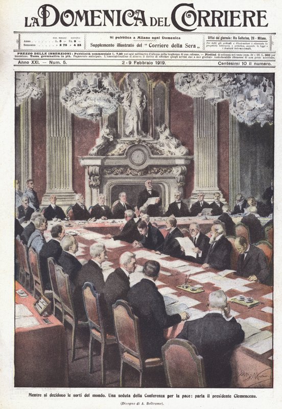 Ao decidir o destino do mundo de Achille Beltrame