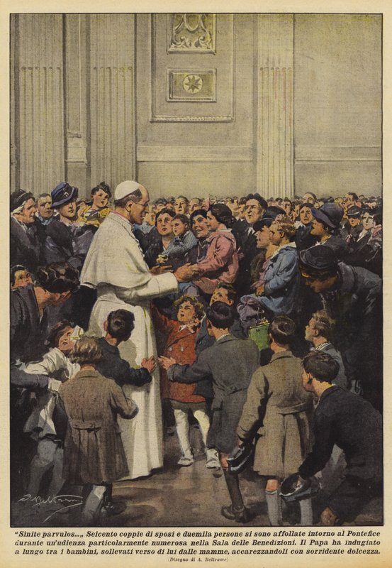 Deixe-os mais pequenos de Achille Beltrame