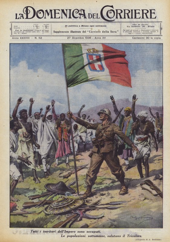 Todos os territórios do Império estão ocupados de Achille Beltrame