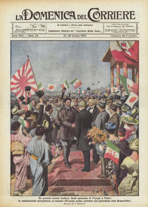 Um grande triunfo italiano de Achille Beltrame