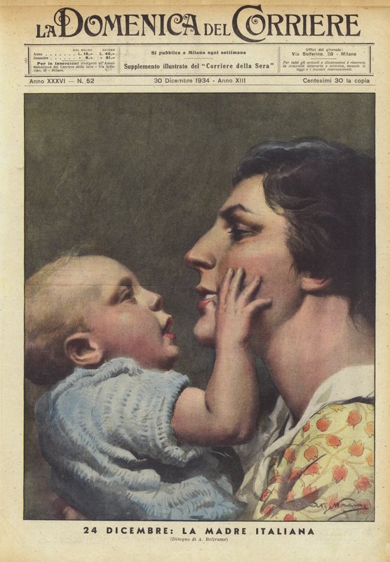 24 de dezembro, La Madre Italiana de Achille Beltrame