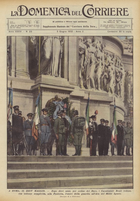 Em Roma, o XXIV Maggio de Achille Beltrame
