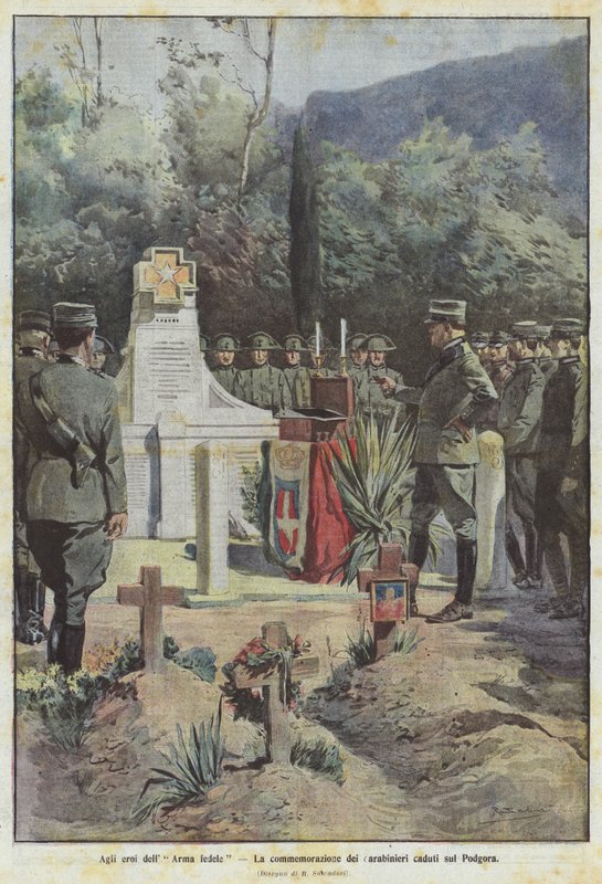 Para os heróis da arma fiel de Achille Beltrame