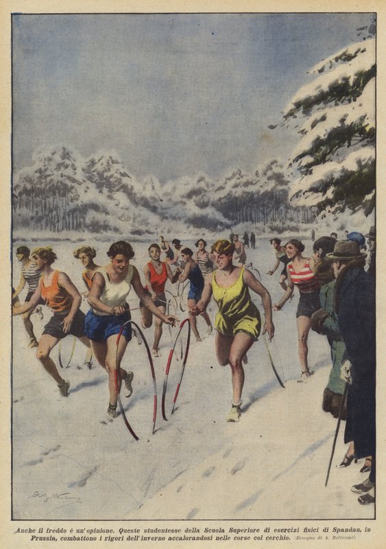 Até o frio e uma opinião de Achille Beltrame