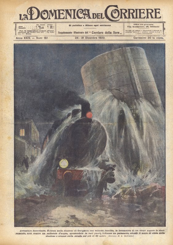 Aventuras ferroviárias de Achille Beltrame