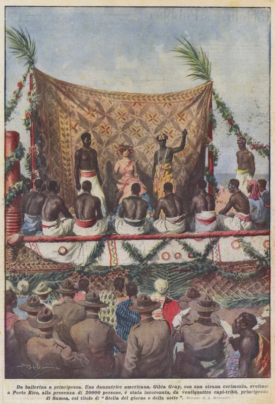 Da dançarina da princesa de Achille Beltrame