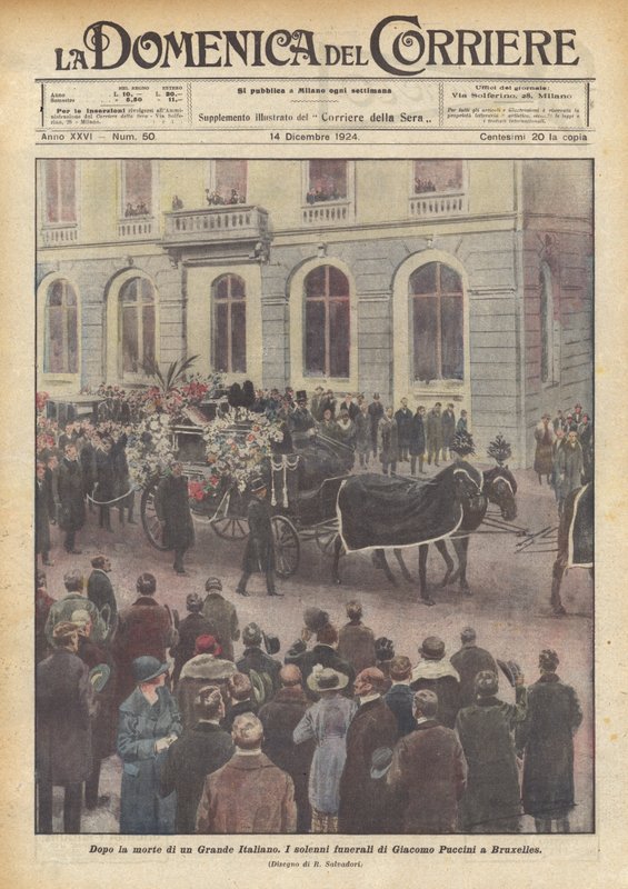 Após a morte de um grande italiano de Achille Beltrame