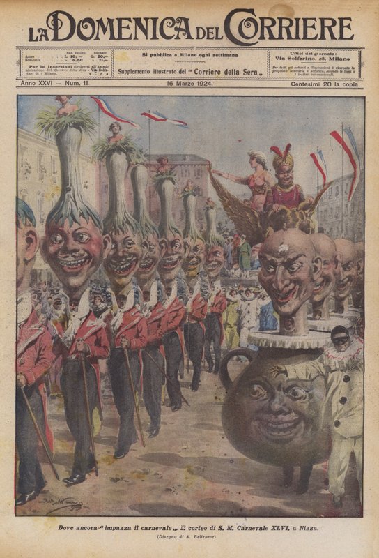 Onde o carnaval ainda grassa de Achille Beltrame