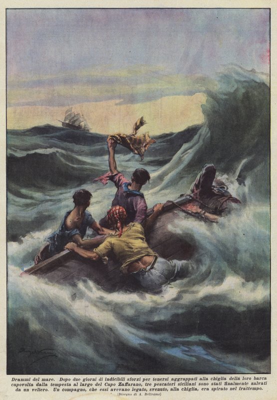 Dramas do mar de Achille Beltrame