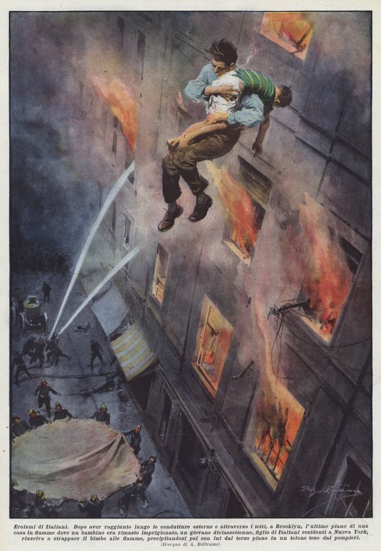 Heróis dos italianos de Achille Beltrame