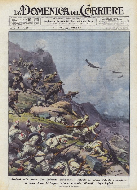 Heroisms em ambos de Achille Beltrame