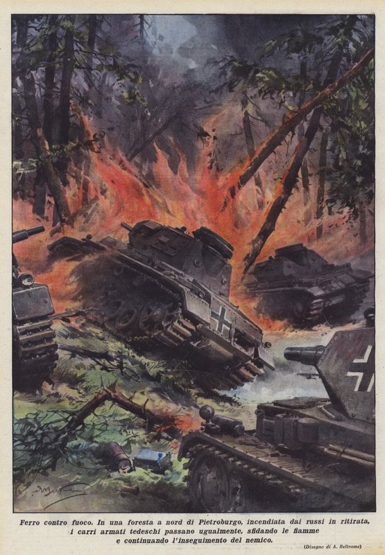 Ferro contra fogo de Achille Beltrame