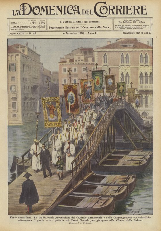 Férias venezianas de Achille Beltrame