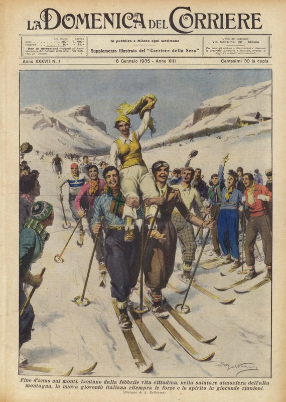 Acabar com o dano nas montanhas de Achille Beltrame