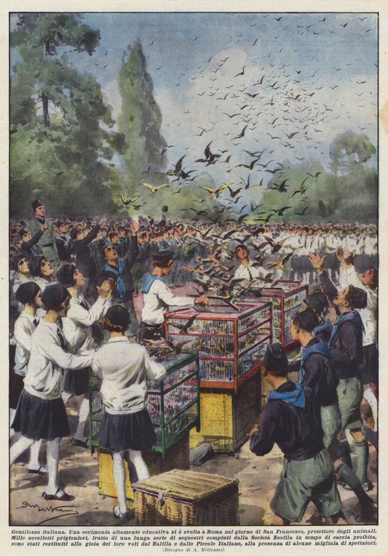 Gentileza italiana de Achille Beltrame