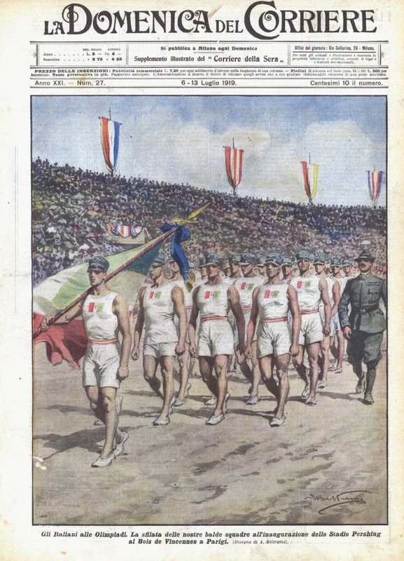 Os italianos nas Olimpíadas de Achille Beltrame