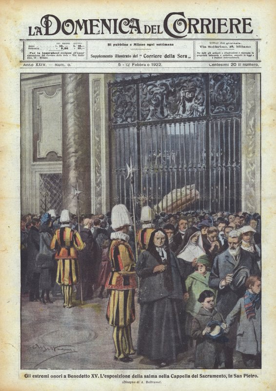 As extremas honras de Bento XVI de Achille Beltrame