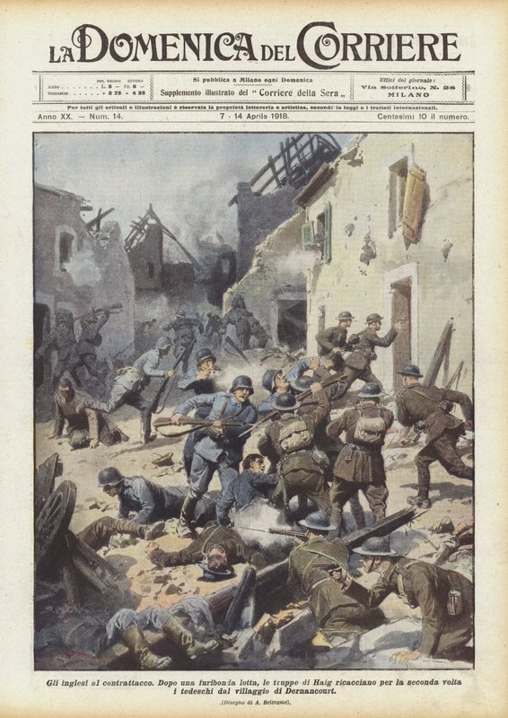 Os britânicos para contra-atacar de Achille Beltrame
