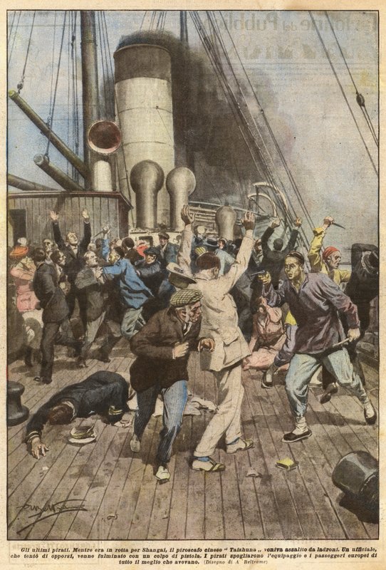 Os últimos piratas de Achille Beltrame