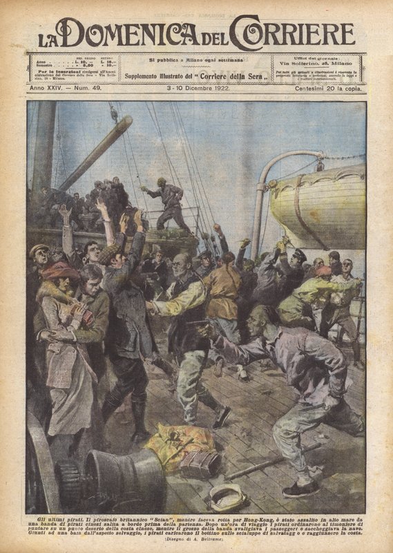 Os últimos piratas de Achille Beltrame