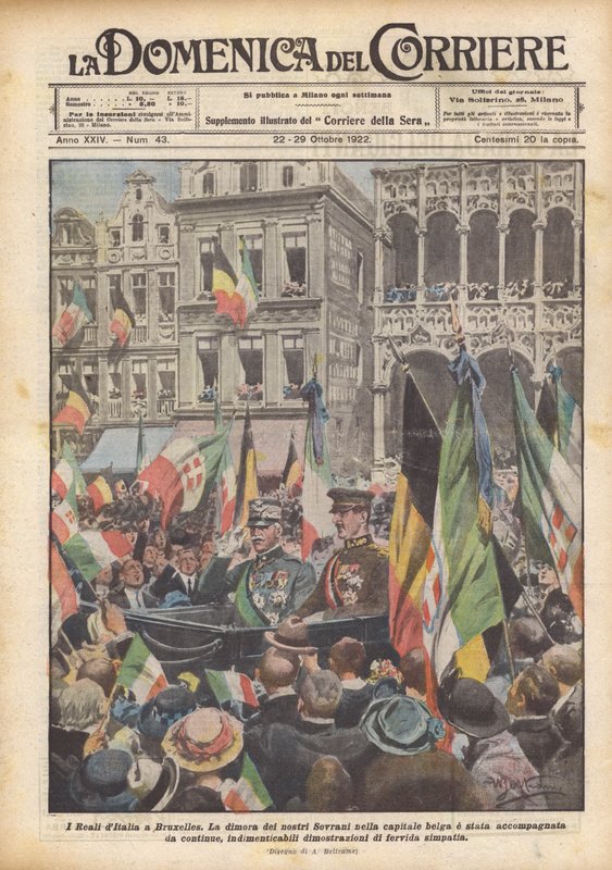 A real república de bruxelas de Achille Beltrame
