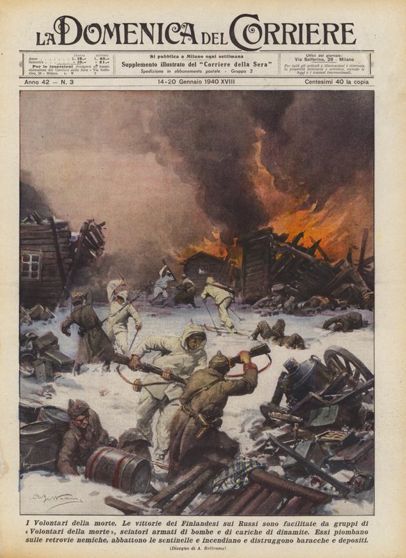 Voluntários da morte de Achille Beltrame