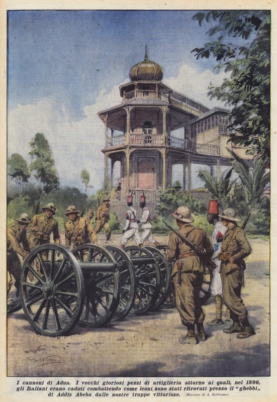 Os canhões de Adua de Achille Beltrame