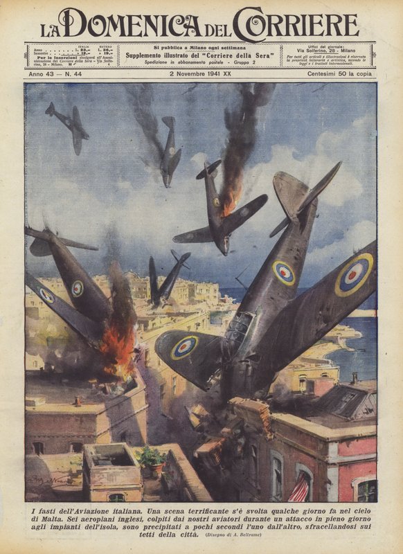 As feras da invocação italiana de Achille Beltrame