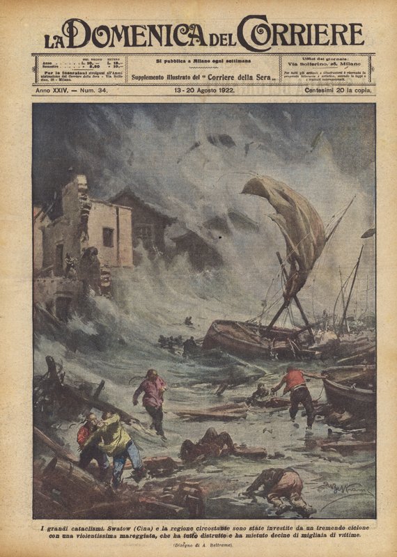 Os grandes cataclismos de Achille Beltrame