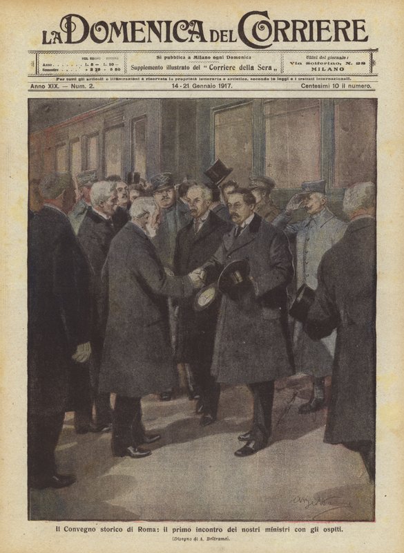 A convenção histórica de Roma, a primeira reunião de nossos ministros com convidados de Achille Beltrame
