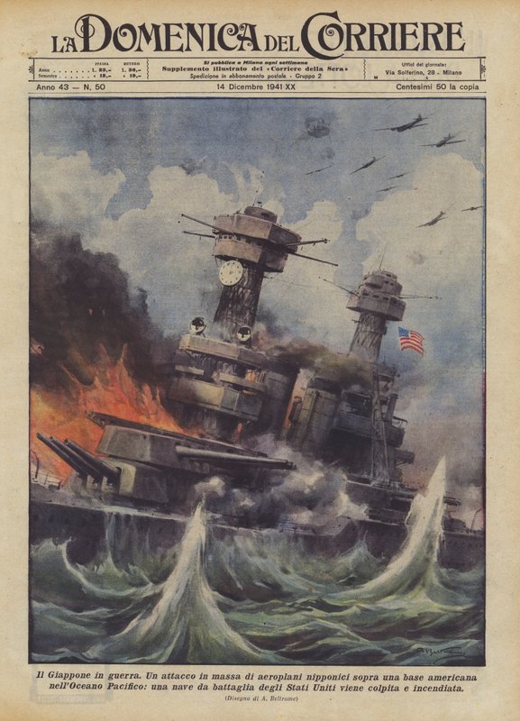 Japão em guerra de Achille Beltrame