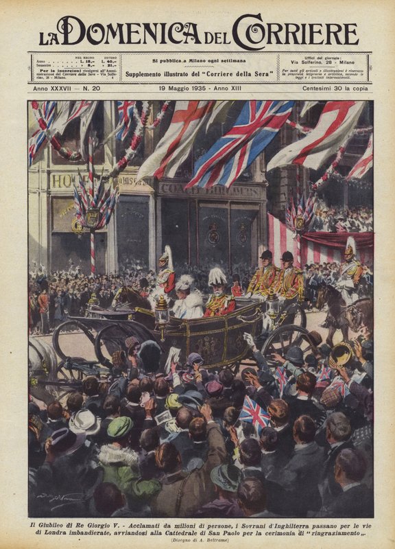 O Jubileu do Rei George V de Achille Beltrame