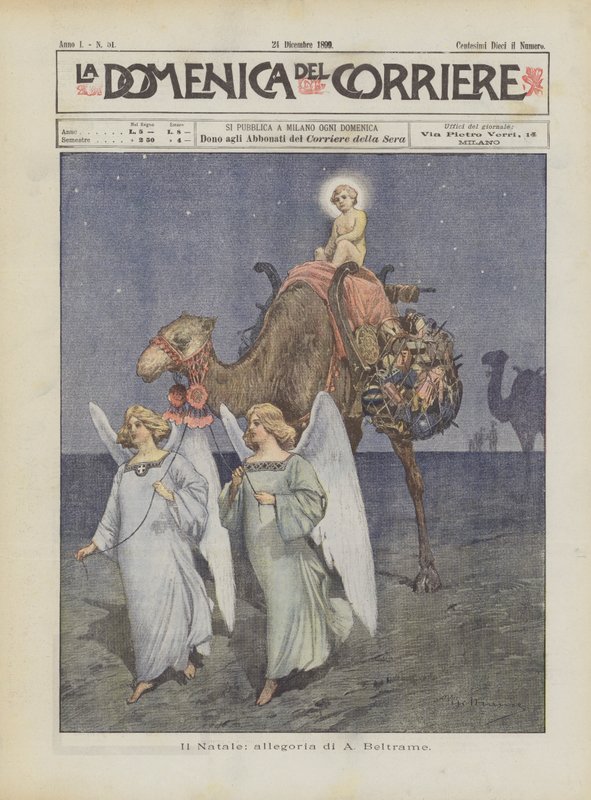 Natal, alegoria de A Beltrame de Achille Beltrame