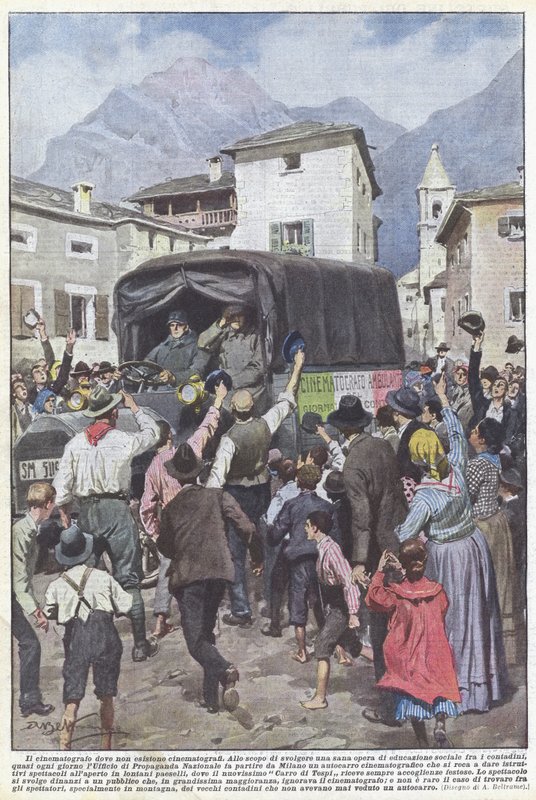 O cinema onde não há cinemas de Achille Beltrame