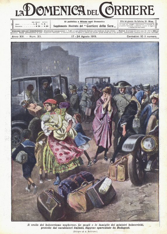 O colapso do bolchevismo húngaro de Achille Beltrame