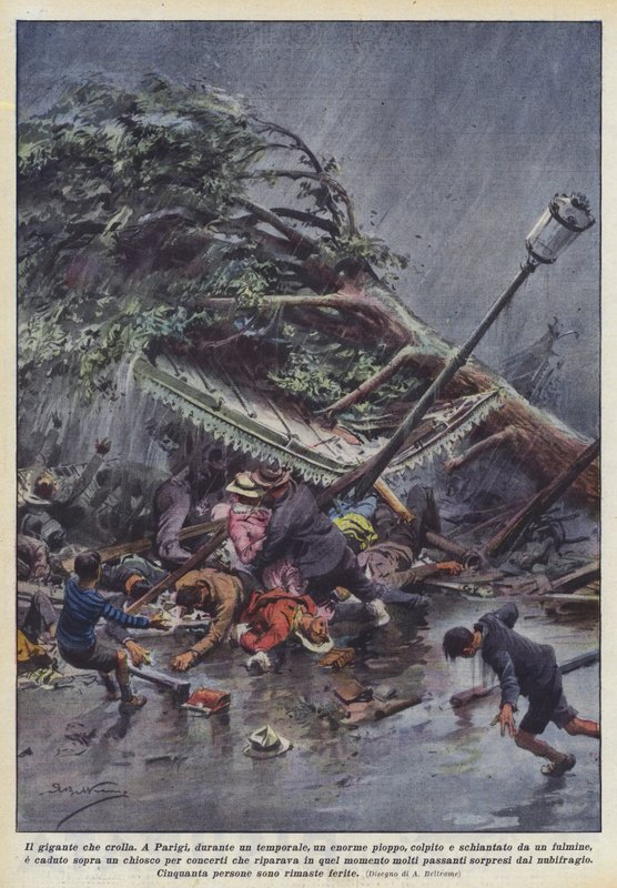 O gigante que desmorona de Achille Beltrame