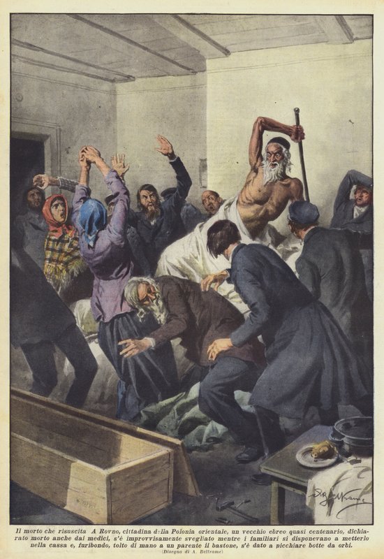 Os mortos ressuscitados de Achille Beltrame