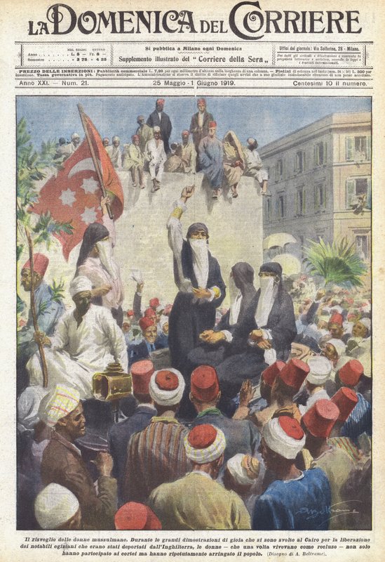 O despertar das mulheres muçulmanas de Achille Beltrame
