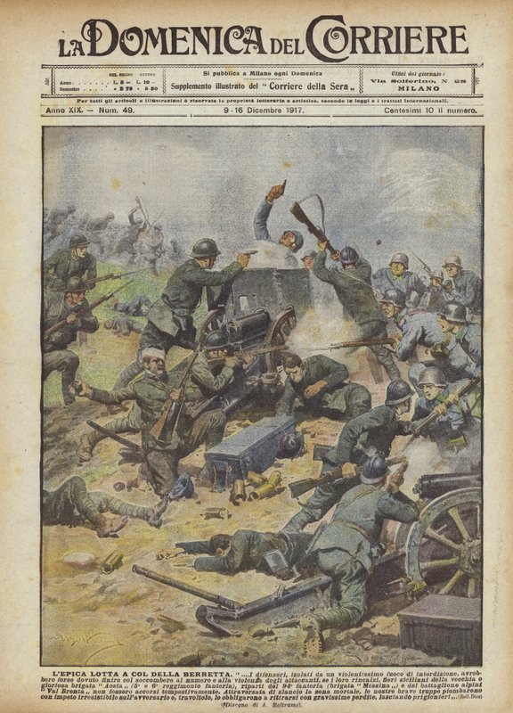 Lepic Fight A Col Della Berretta de Achille Beltrame