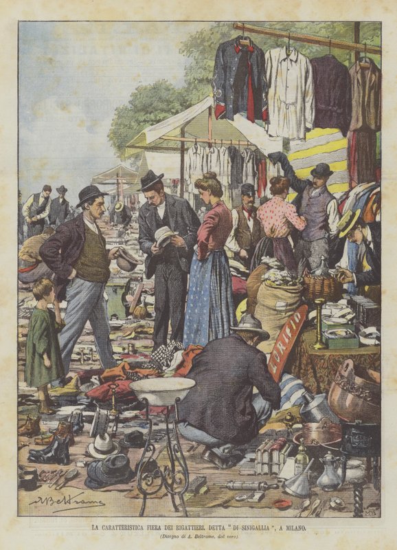 O Recurso Fiera Dei Rigattieri, Dietta Di Sinigallia A Milano de Achille Beltrame