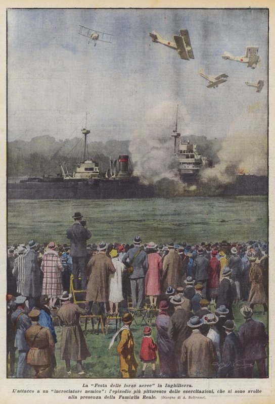 O Festival da Força Aérea na Inglaterra de Achille Beltrame