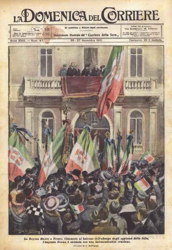 A mãe Regina para Trento de Achille Beltrame