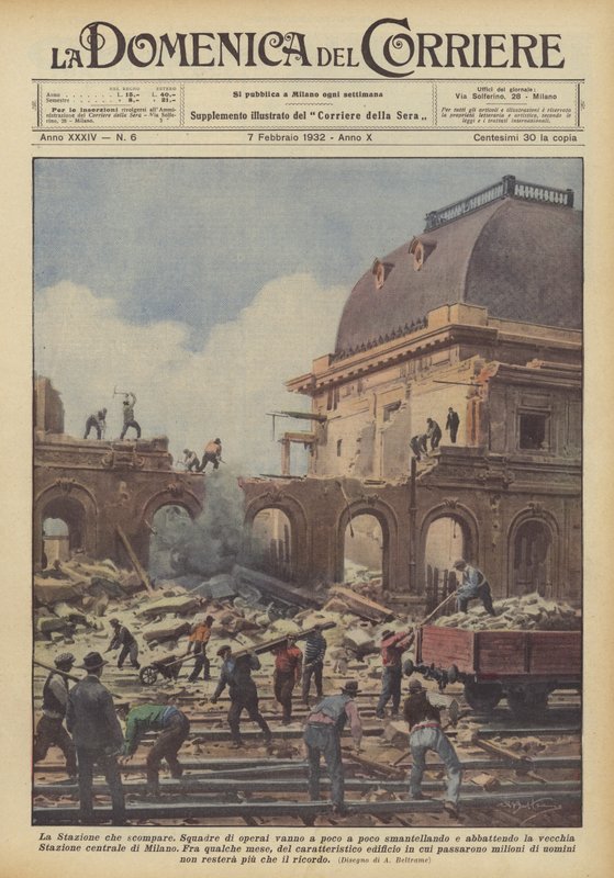 A estação que desaparece de Achille Beltrame