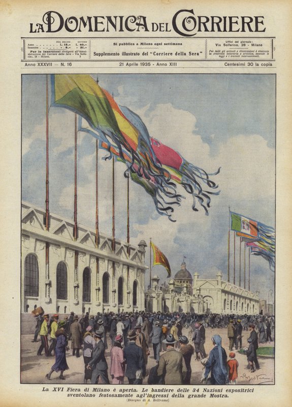 A XVI Feira de Milão está aberta de Achille Beltrame