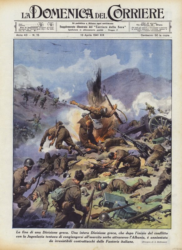 O fim de uma divisão grega de Achille Beltrame