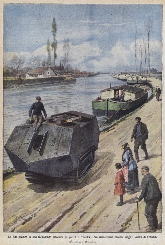 O fim pacífico de uma máquina de guerra formidável de Achille Beltrame