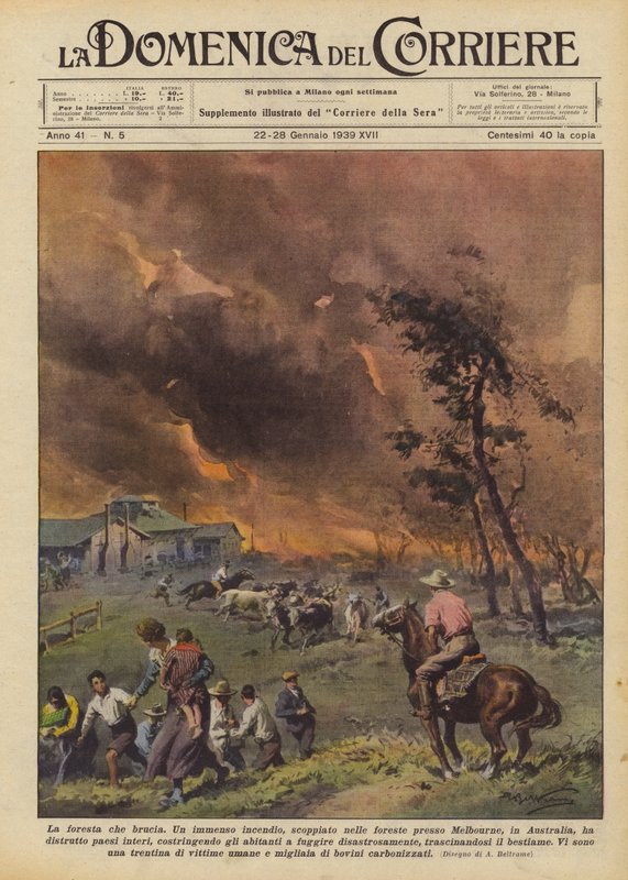 A floresta ardente de Achille Beltrame